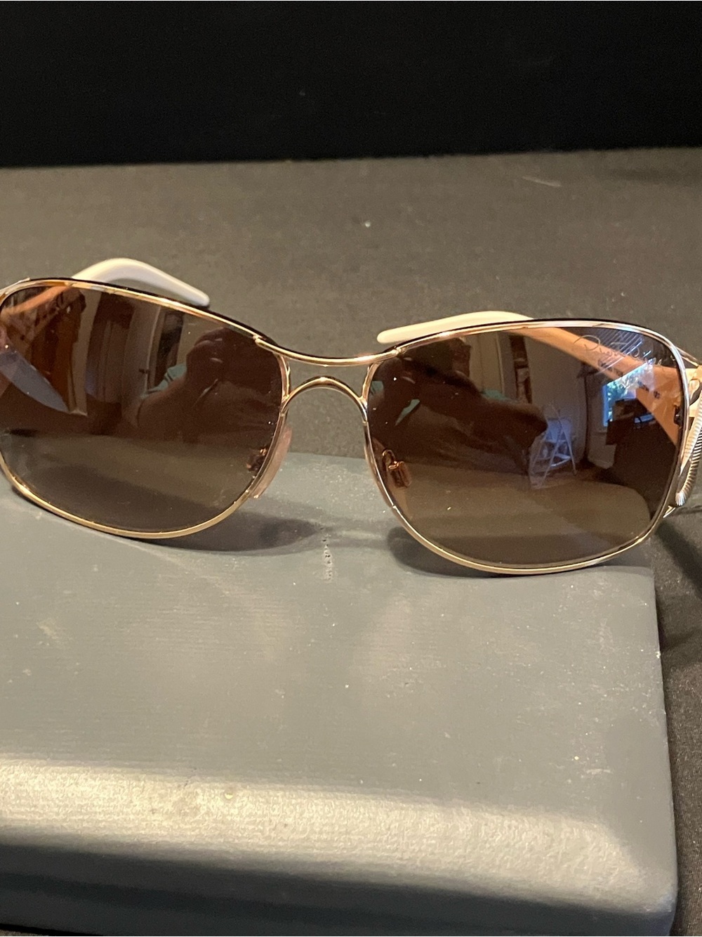ROBERTO CAVALLI CALIPSO SUNGLASSES IN WHITE FANTASTIC CONDITION - Picture 6 of 6